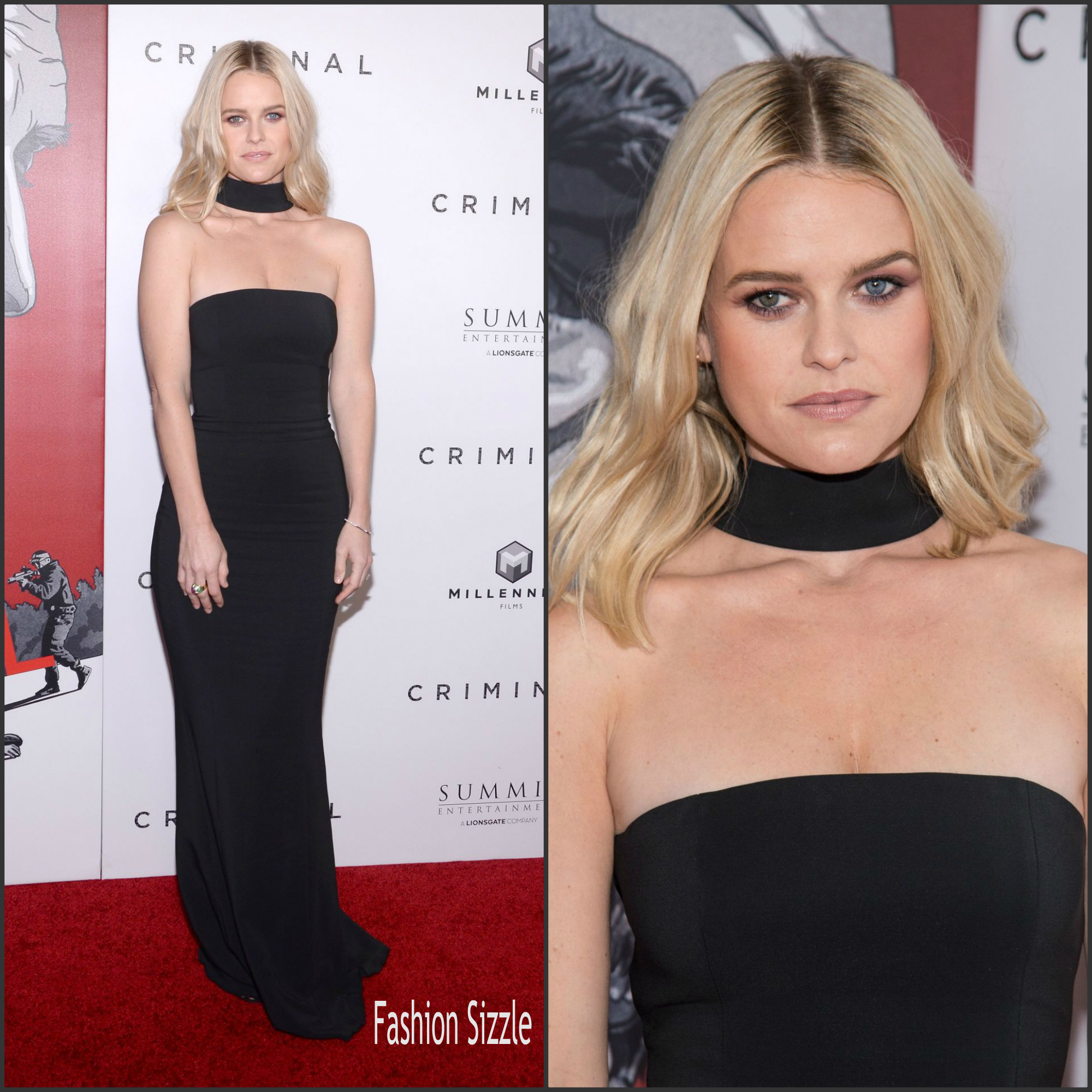 Alice Eve In Michael Kors At The Criminal New York Premiere Fashion Sizzle