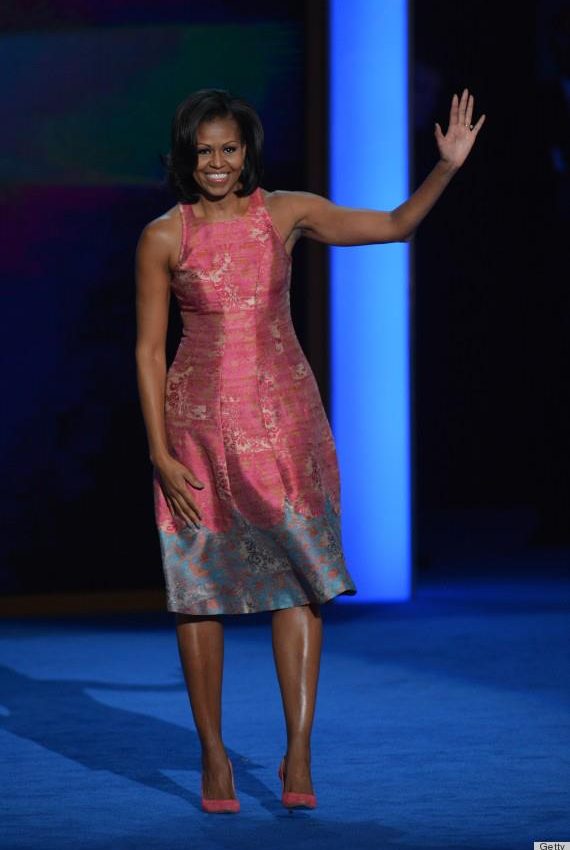 Tracy  Reece dress worn by Michelle Obama now available on her website