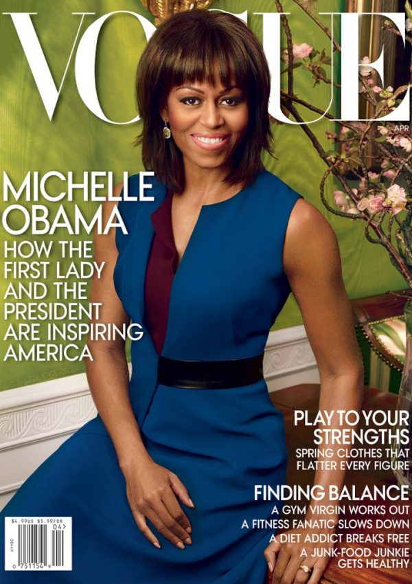 Michelle Obama covers Vogue April issue