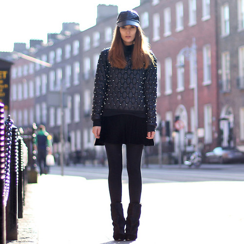 All Black Everything Street Style - Fashionsizzle