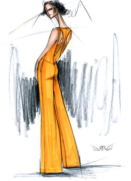 Designers Sketches for Spring 2014