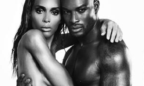 Tyson Beckford poses nude with Transgender Model