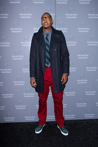 Carmelo Anthony Fashion Style