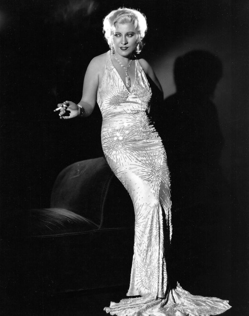 Mae West, Night After Night, 1932 (costume by Walter Plunkett)