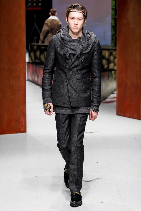 Roberto Cavalli Fall 2014 Menswear