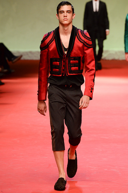 Dolce & Gabbana Spring 2015 Menswear