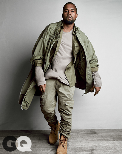 Kanye West covers  GQ  Magazine    August 2014