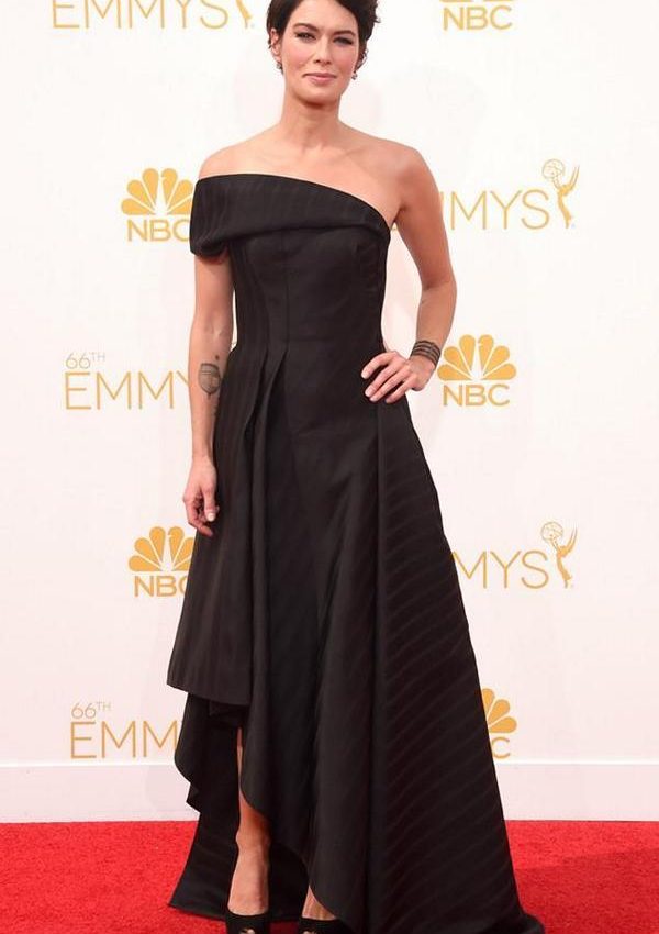 Lena Headey In Rubin Singer At The  2014 Emmy Awards