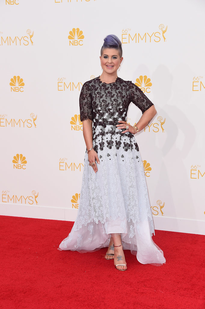 Kelly Osbourne in an Honor NYC Dress and Aldo Shoes at the 2014 Emmy Awards 