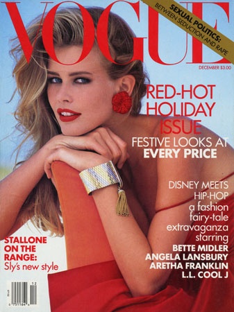  Claudia Schiffer, Vogue December 1991