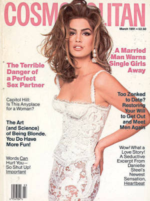 Cindy Crawford US Cosmopolitan - September 1980. 