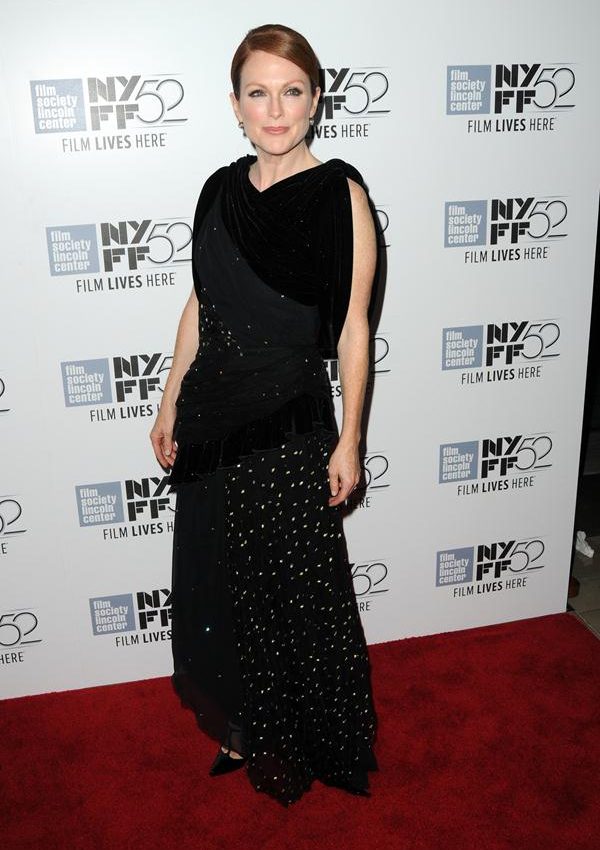 Julianne Moore wears  Rodarte at the "Maps To The Stars" 52nd New York Film Festival Premiere