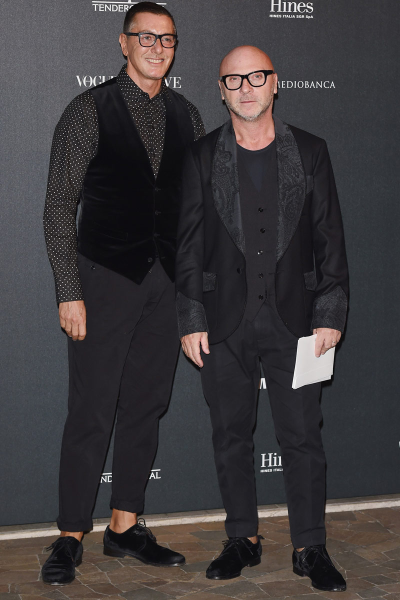 Stefano Gabbana and Domenico Dolce.