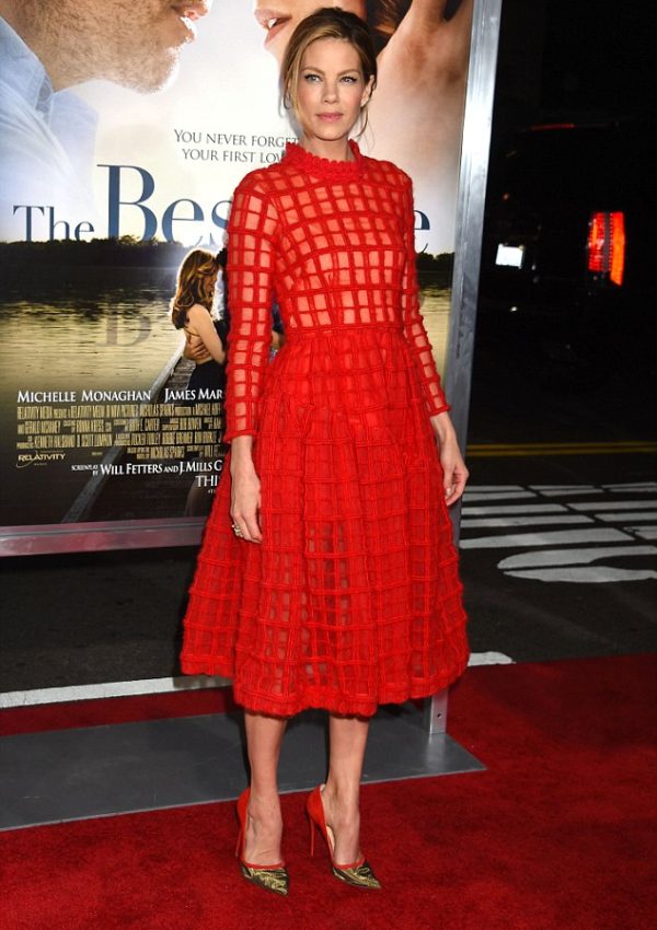 Michelle Monaghan wears  Simone Rocha – ‘The Best Of Me’ LA Premiere