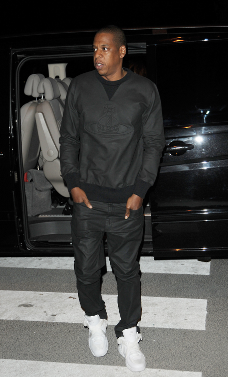 Jay Z wears Vivienne Westwood Sweatshirt – Paris