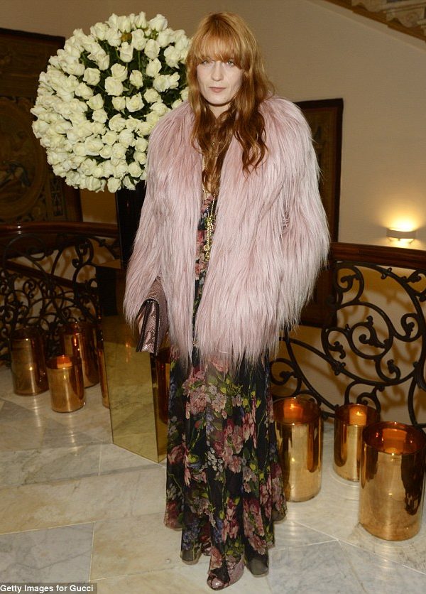 Florence Welch In Gucci – Gucci & Frieze Masters Host A Private Reception