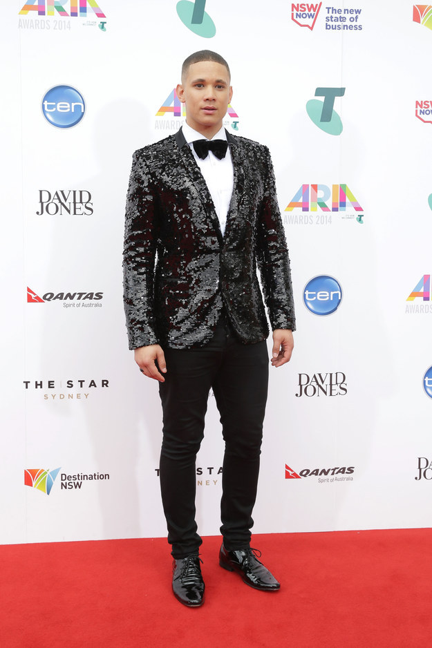  Nathaniel- Willemse-The -2014- Aria-Awards-Redcarpet