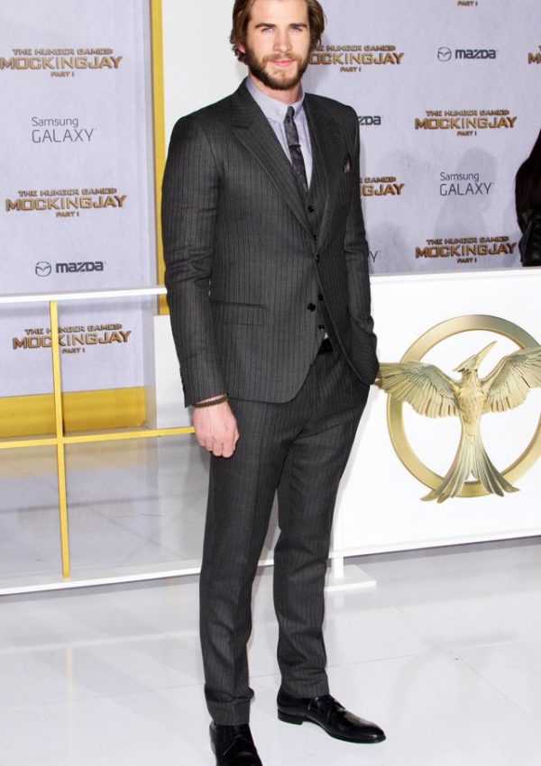 Liam Hemsworth in Dolce & Gabbana – ‘The Hunger Games: Mockingjay Part 1