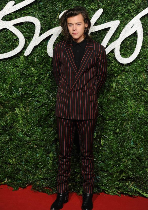 Harry Styles in Lanvin – British Fashion Awards 2014