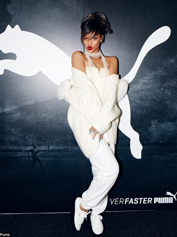 Rihanna  is Puma’s new  Creative Director & Brand Ambassador