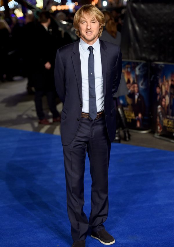 Owen Wilson wears  Dior Homme – ‘Night at the Museum: Secret of the Tomb’ UK Premiere