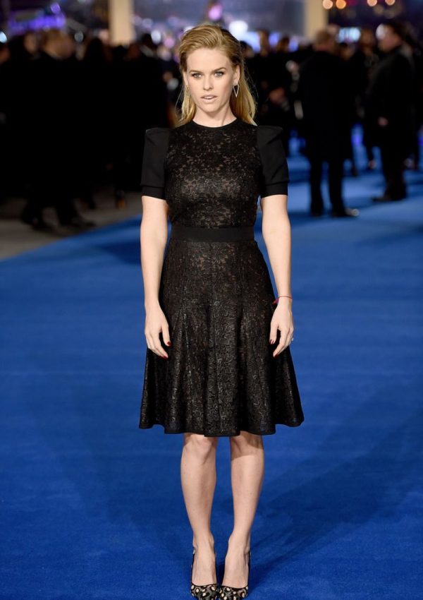 Alice Eve  wears   Emanuel Ungaro -‘Night at the Museum: Secret of the Tomb’ London Premiere