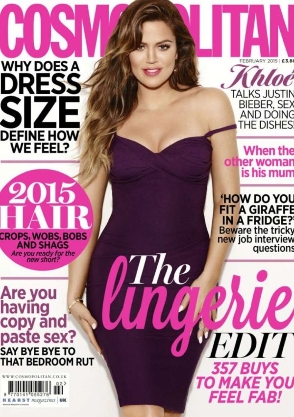 Khloe Kardashian – Cosmopolitan Magazine (UK) February 2015 Issue