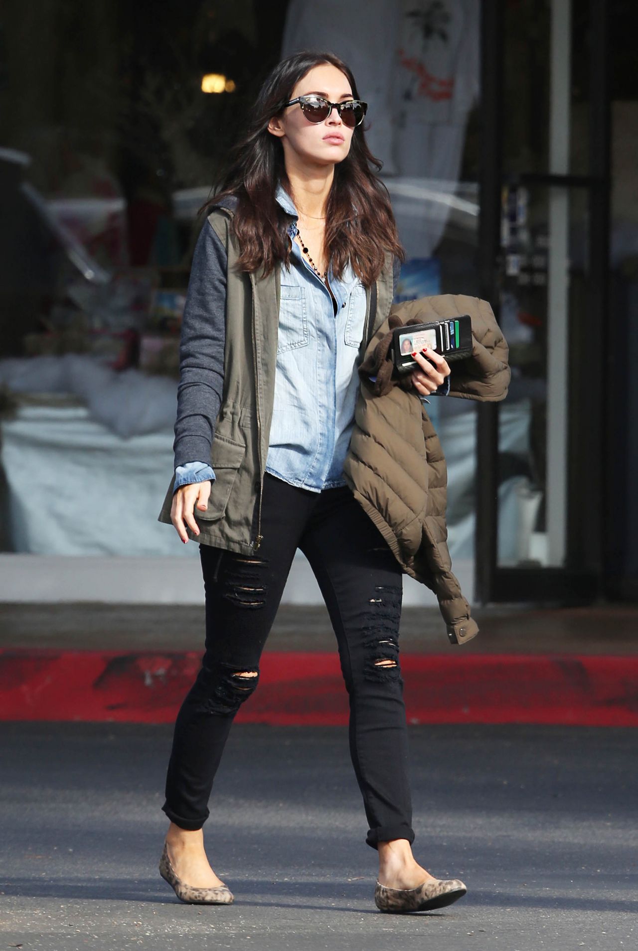Megan Fox Street Style – Out in LA, December 2014