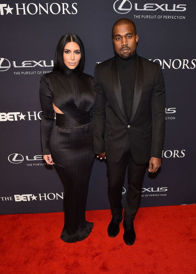 8-Kanye-West-and-Kim-Kardashians-BET-Honors-Black-Balmain-Suit-and-Custom-Gown