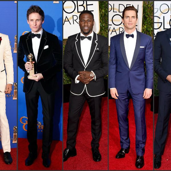 Best Dressed Men at the  Golden Globes Awards 2015