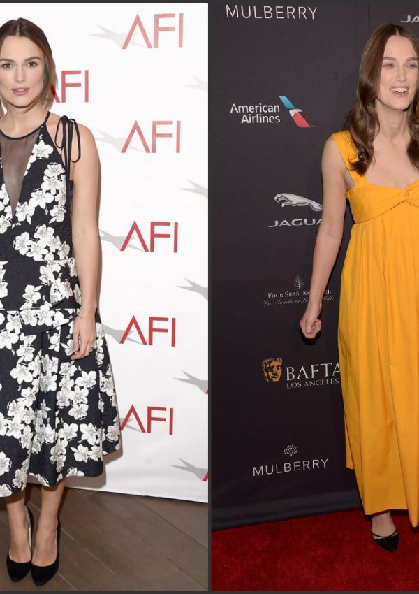 Keira Knightley wears Erdem & Hermes – 2015 AFI Awards & 2015 BAFTA Tea Party