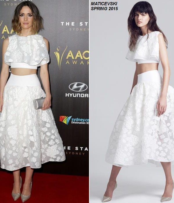 Rose Byrne in Maticevski at the 4th AACTA Awards Ceremony