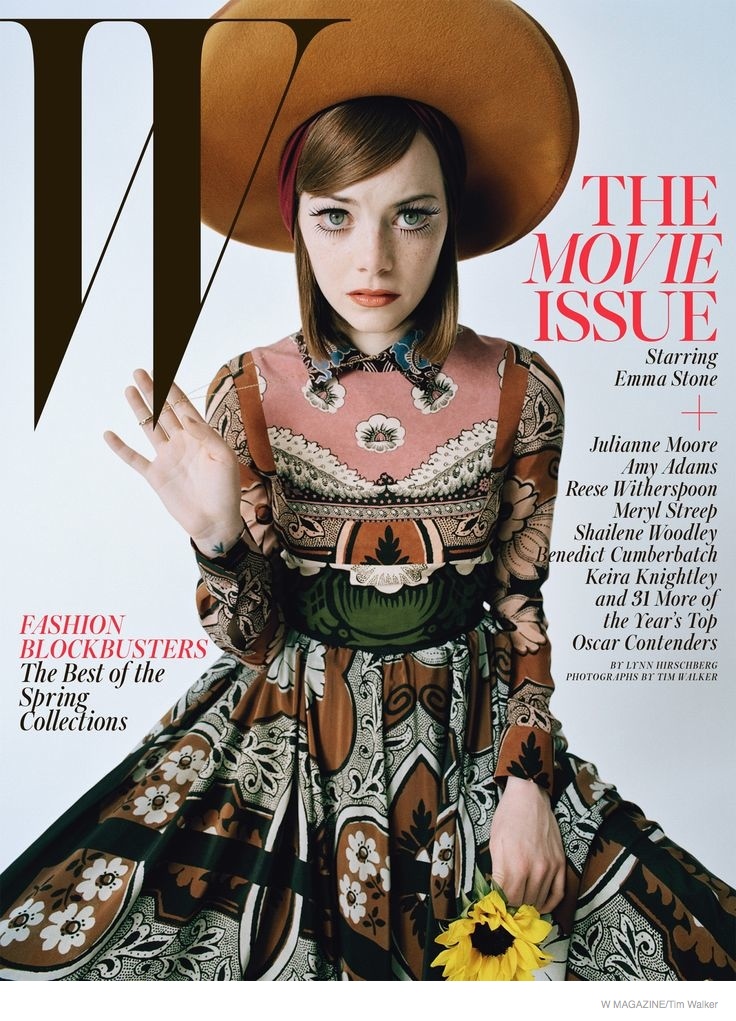 Reese Witherspoon , Emma Stone, Julianne Moore and more covers W ...