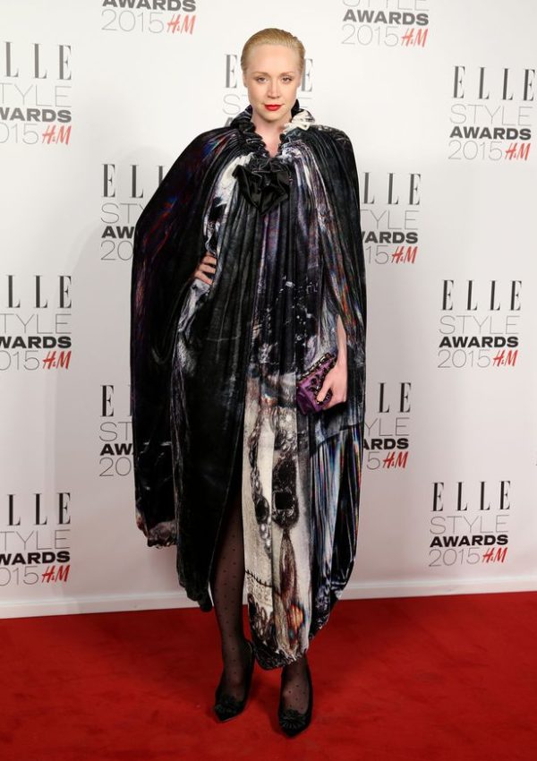 Gwendoline Christie in Giles  2015 Elle Style Awards
