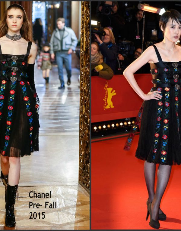 Rinko Kikuchi in Chanel  at the ‘Nobody Wants the Night’ Berlinale International Film Festival Premiere