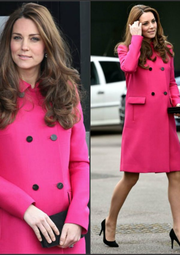 Catherine, Duchess of Cambridge In Mulberry  at  The Stephen Lawrence Charitable Trust