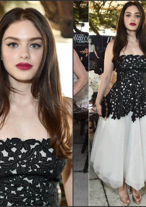 Odeya Rush In Sachin & Babi Noir at  The Hollywood Reporters’ 25 Most Powerful Stylists in Hollywood Luncheon