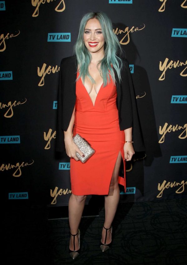 Hilary Duff  in Michelle Mason  at the ‘Younger’ LA Premiere
