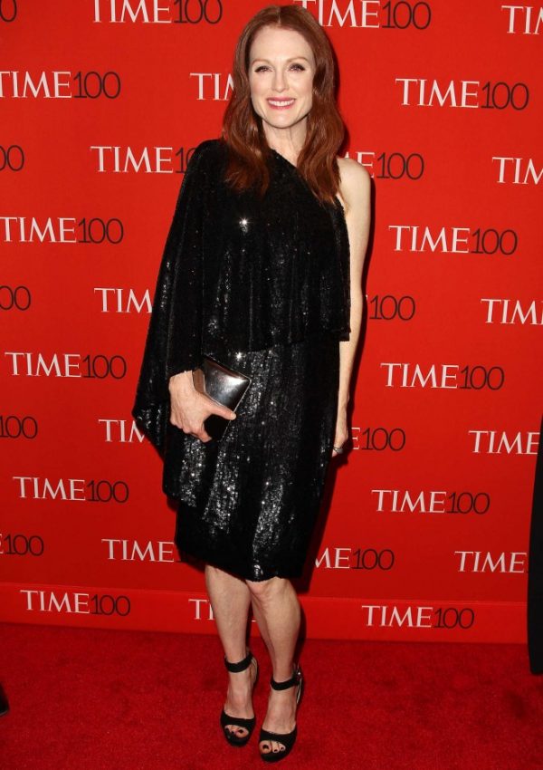 Julianne Moore  in Givenchy at the 2015 Time 100 Gala