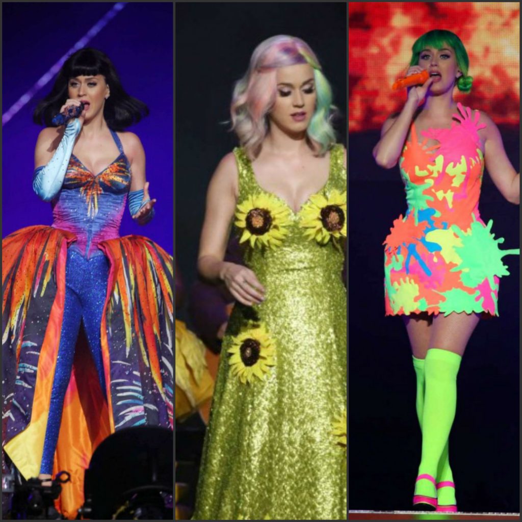 katy perry prism tour costumes