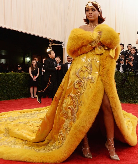 Rihanna in Gup Pei Couture at the 2015 MET Gala