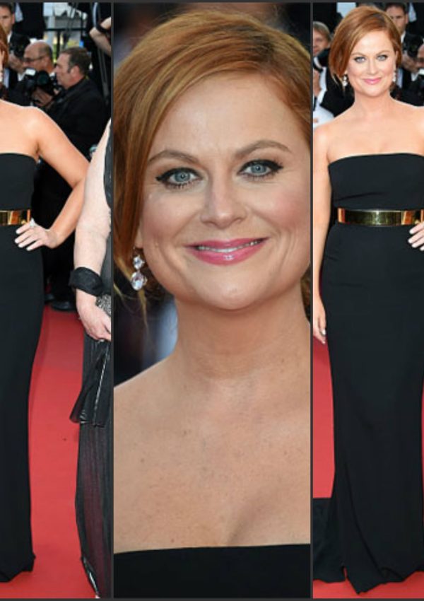 Amy Poehler In Stella McCartney at ‘Inside Out’ Cannes Film Festival Premiere