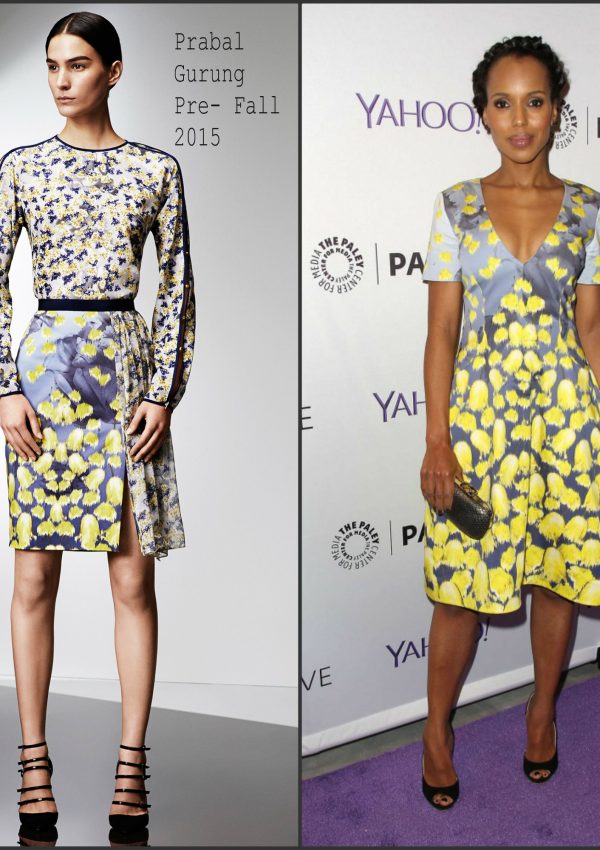 Kerry Washington In Prabal Gurung  at The Paley Center For Media Presents An Evening With The Cast Of ‘Scandal’