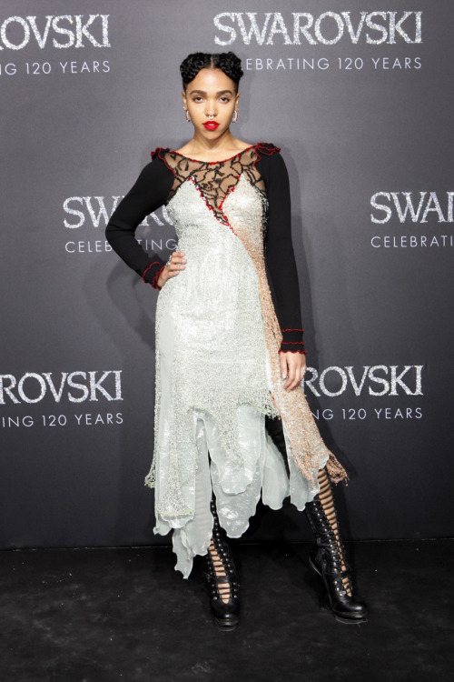 FKA Twigs In Rodarte at Swarovski’s 120th Anniversary Gala - Fashionsizzle