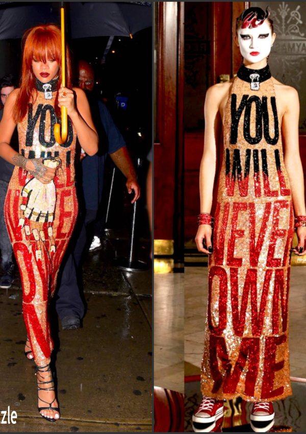 Rihanna in Di$count Univer$e at Eny Club in New York