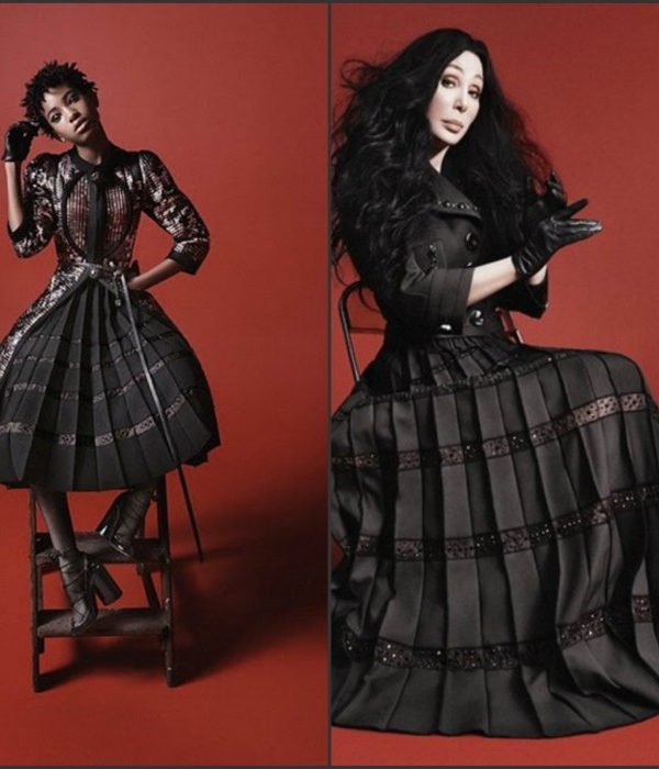 Willow Smith & Cher for Marc Jacobs Fall 2015 Ad Campaign