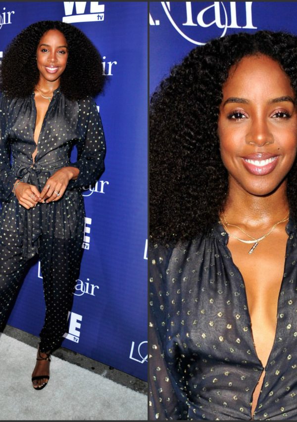 LOOK OF THE DAY  :   KELLY ROWLAND   IN STELLA McCARTNEY