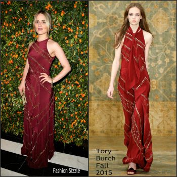 dianna-agron-in-tory-burch-at-tory-burch-paris-flag-opening