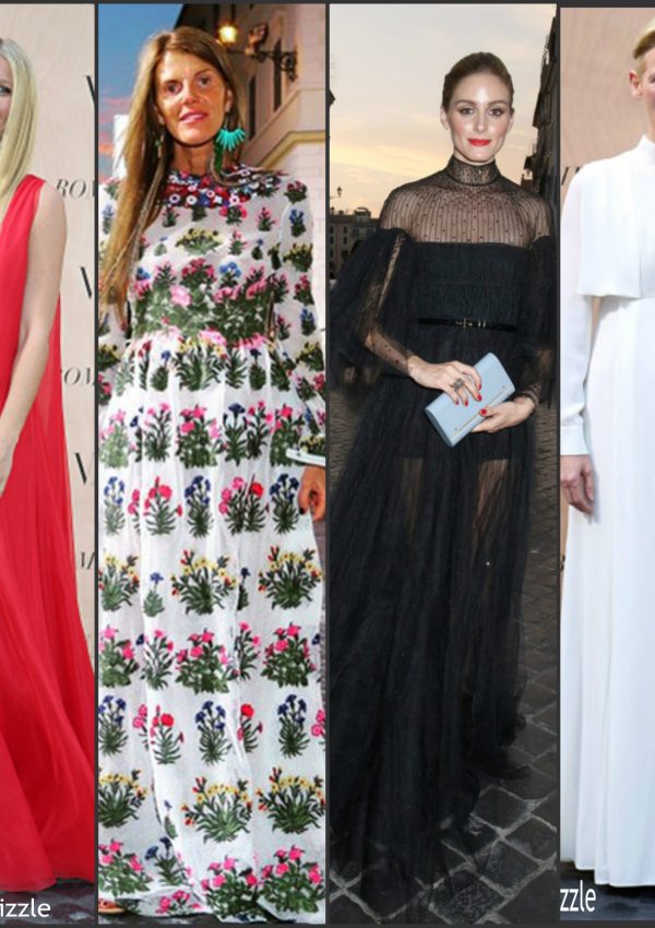 Valentino ‘Mirabilia Romae’ Fall 2015 Couture Front Row