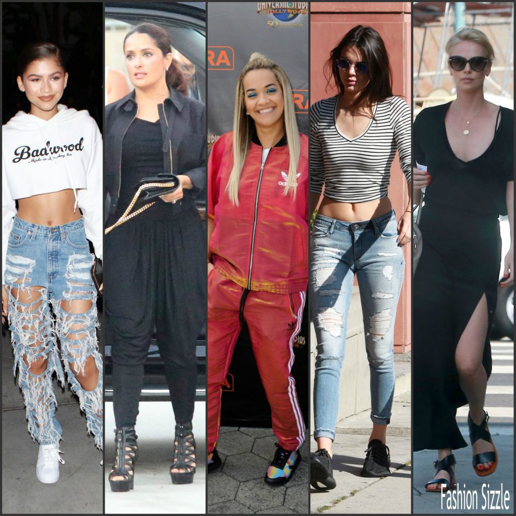 Kendall Jenner, Kate Hudson , Zendaya, Salma Hayek, Rita Ora and more ...